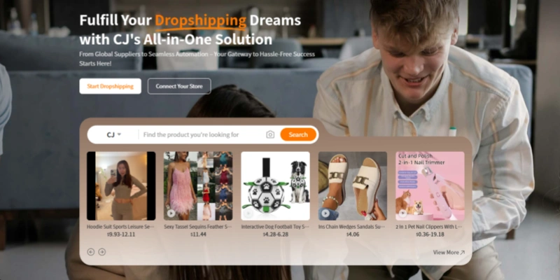 CJ dropshipping all-in-one solution global suppliers seamless automation